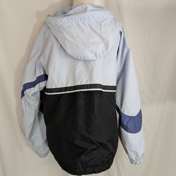 ✓Columbia packable hooded windbreaker S blue - Picture 11 of 16